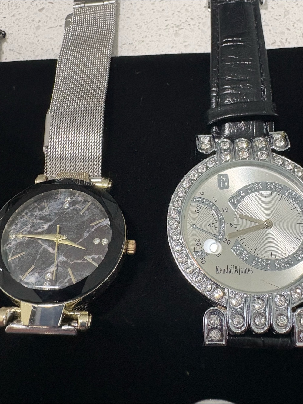Mixed Lot of Women's Watches with Blue, Pink & Tan Straps - Picture 4 of 16